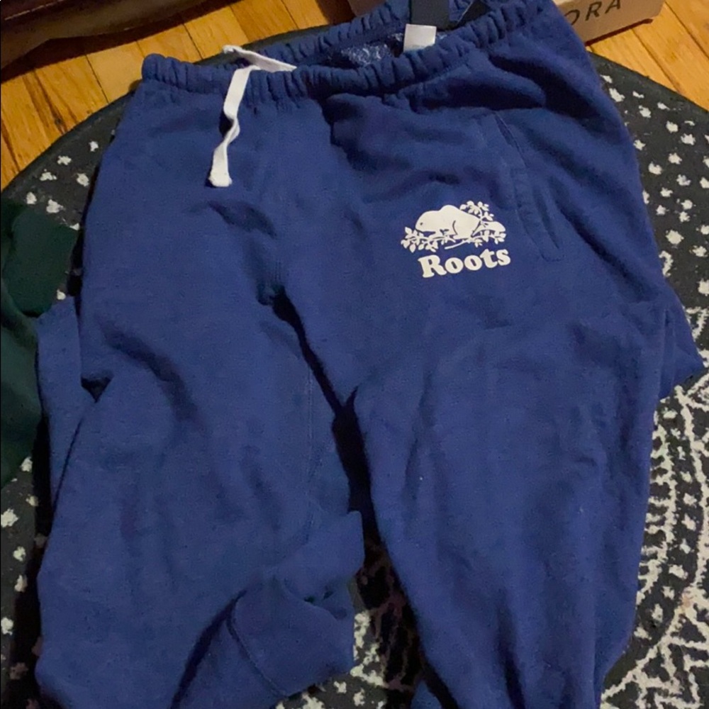 Dark blue ROOTS sweatpants
